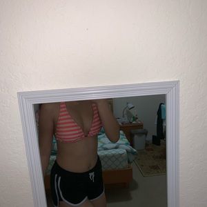 Neon Pink Bikini Top